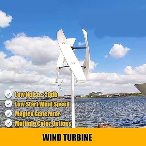 8000W Wind Turbine Generator Kit - 3-Blade Maglev Windmill for Home, RV, Marine & Industrial Use - Efficient Renewable Energy Power System for Off-Grid Solutions