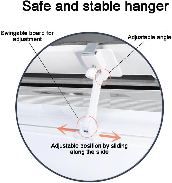 Air Conditioner Vent Deflector, Vent Redirector, Angle Adjustable Air Conditioner Deflector, Applicable to Central Air Conditioners