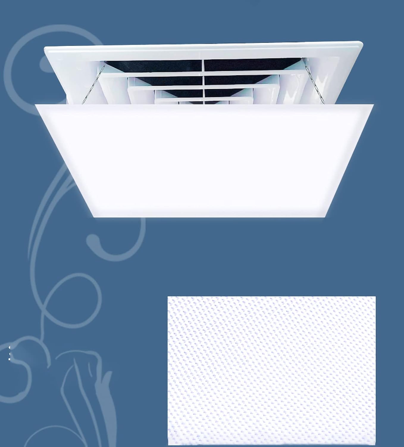 Air conditioning deflector Air Conditioner Deflector for Central Air Conditioning,Anti-Wind Air Conditioning Baffle Protector,Angle Adjustable,for Home Office Accessories