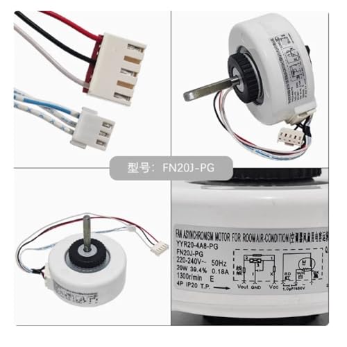 Air Conditioning Indoor Unit Motor,Compatible for FN20J-PG YYR20-4A8-PG,Laminated Motor