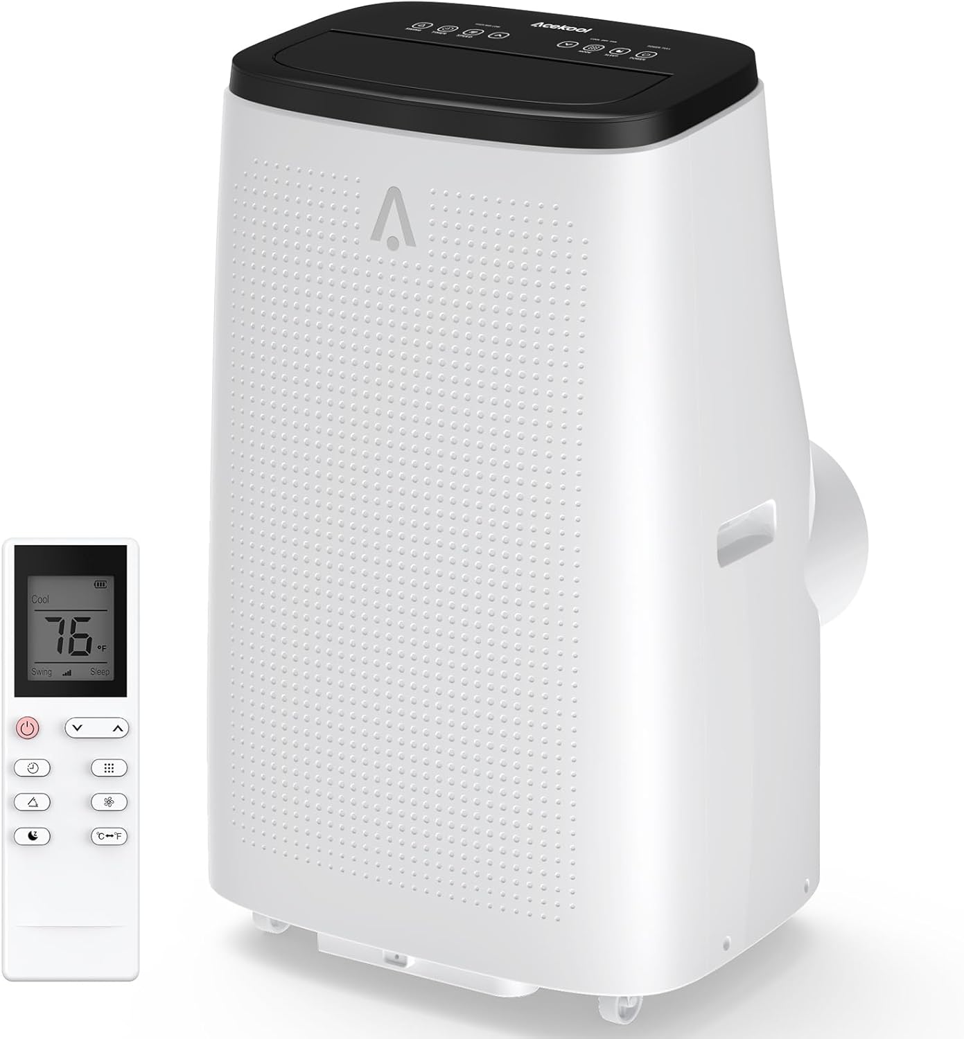 Portable Air Conditioner 14,000 BTU, 3-in-1 Dehumidifier & Fan Modes, Floor AC Unit, Ideal for Rooms up to 750 Sq Ft, Complete Window Mount Kit