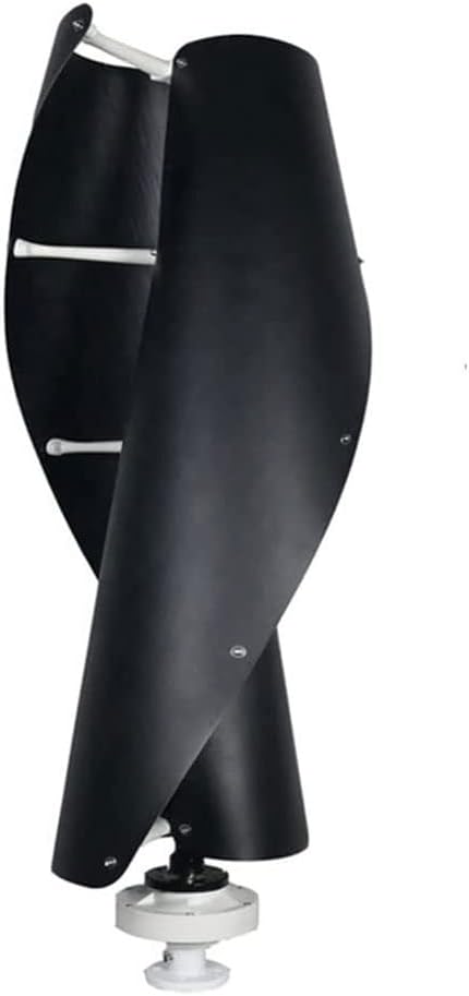 600W Vertical Wind Turbine Generator, 3 Phase Permanent Magnet Generator, 12V 24V Low Speed Start Windmill with Controller