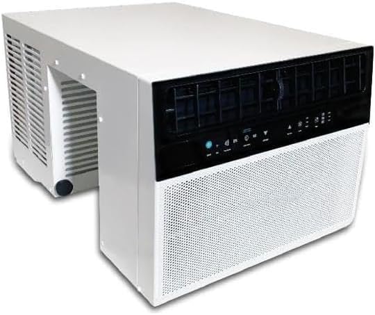 6000 BTU Window Air Conditioner, Up to 269 Sqf, Optional Wifi Control, Three Fan Speeds, 115V/60Hz Quiet Operation, Intuitive Mechanical Controls, White