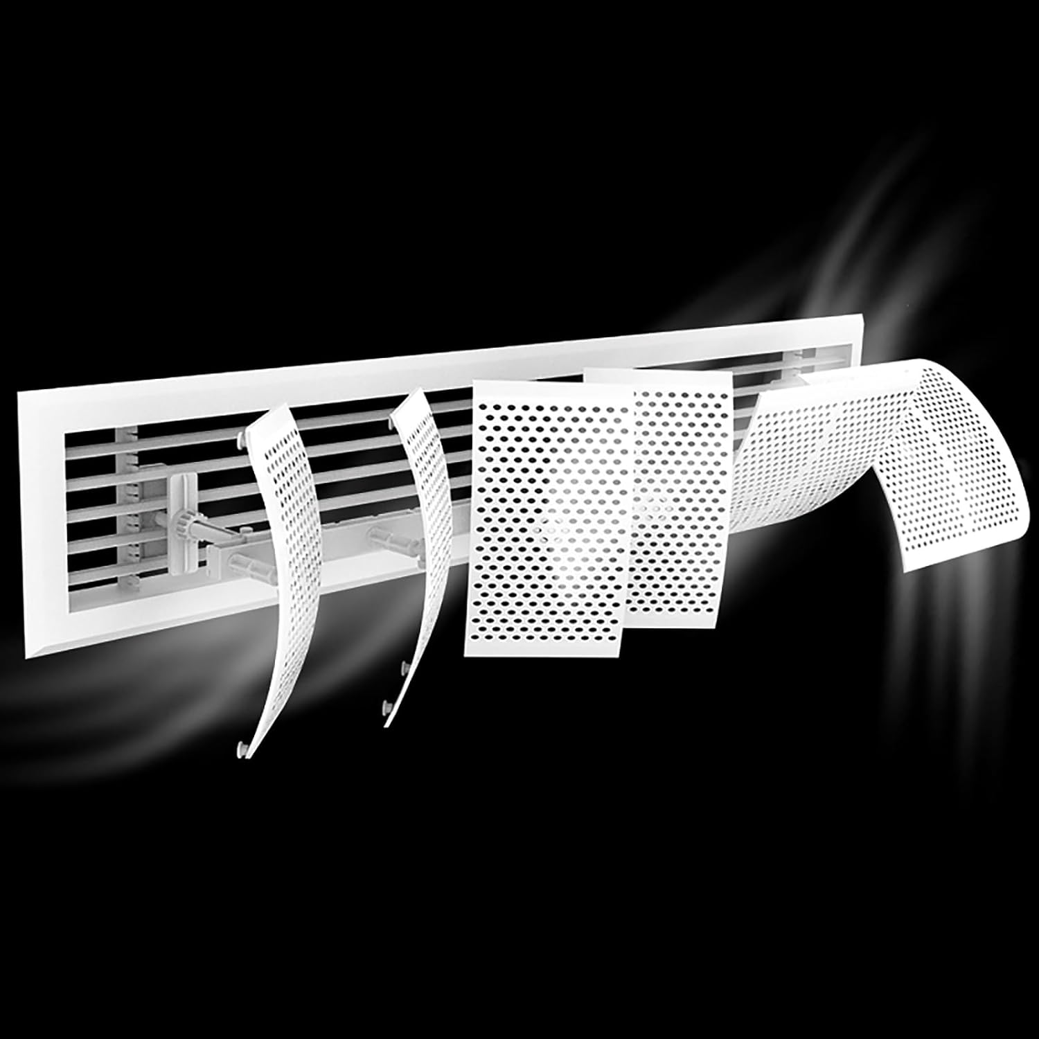 Air Vent Deflector│Adjust The Wind Direction At Will│Ceiling Register Vent Deflector│Air Conditioner Deflector Suitable Central Air Conditioning