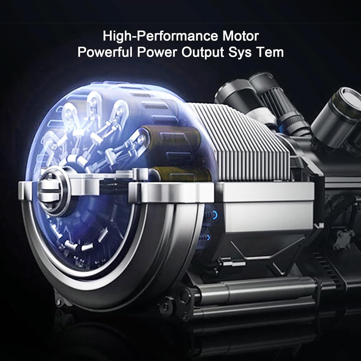 Powerful Swamp Cooler, Portable Air Conditioners, Indoor Evaporative Air Cooler, Swing Mode, Remote Included, 4 Caster Wheels