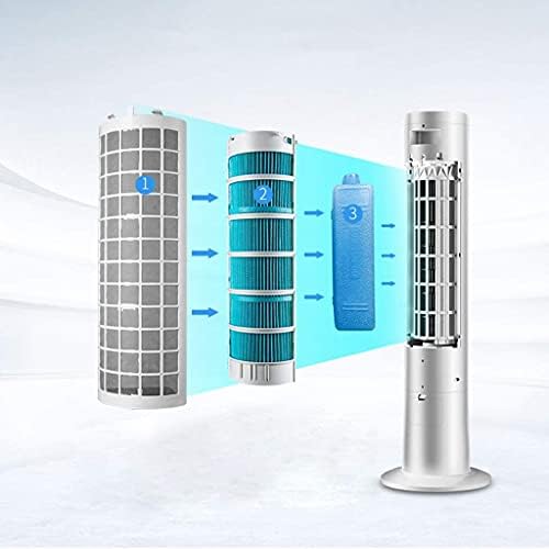 Air Cooler for Home Office Air coolers Evaporative Coolers Tower Portable Airconditoner Conditioner Super 3 Fan Speed Whit Remote Control Unit Quiet Humidifier Misting Fan,For Home Office Be