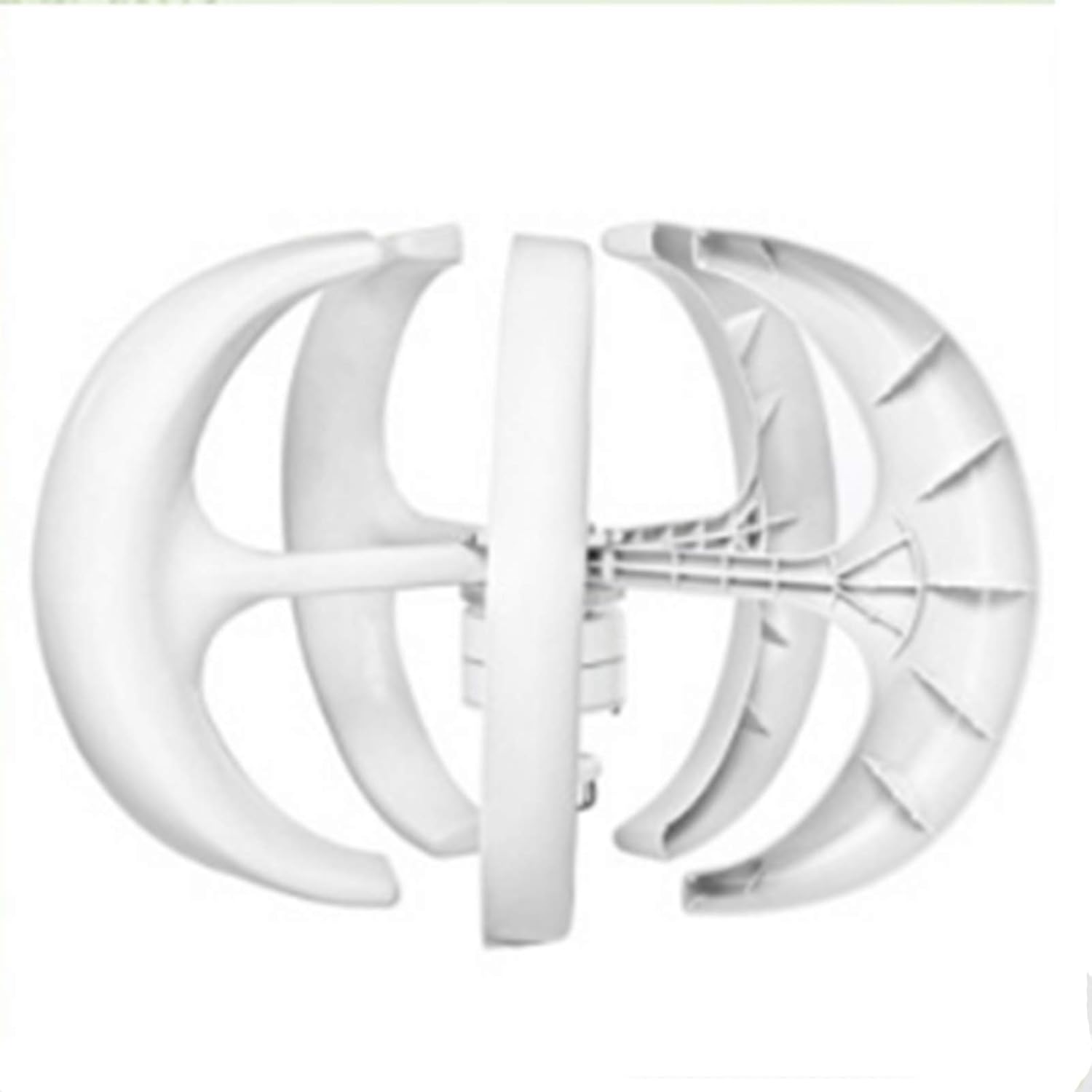 8000W Vertical Axis Wind Generator, 12V 24V 5 Blades with Controller Lantern Wind Turbine Generator,for Home Yacht Farm,12v