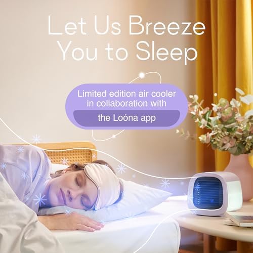 Evapolar Portable AC Unit- Small Personal Air Conditioners - Mini Evaporative Air Cooler for Desk and Camping - Swamp Cooler - Evachill, Lavanda