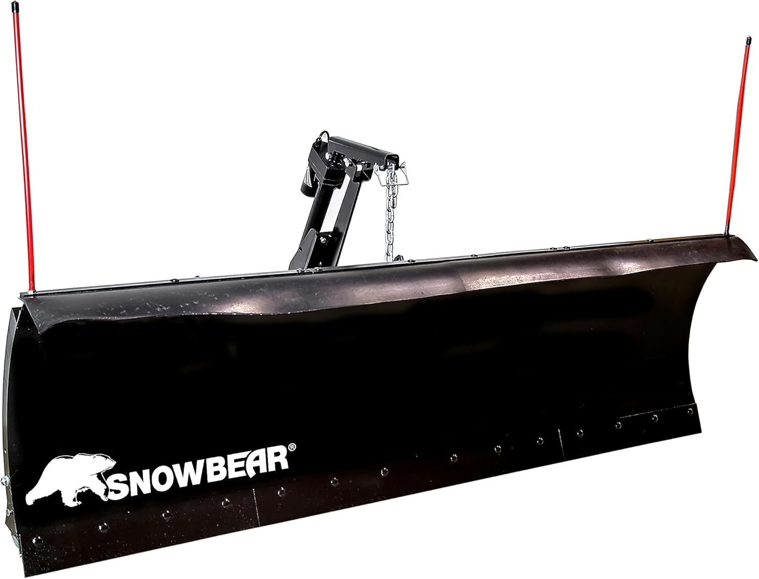 SnowBear Snow Plows – Hitch-Mounted Elite Snow Plow Series | Blade Measures 82” x 19” | Fits Light Trucks & SUV’s | UV Powder Coated Steel | Wireless Actuator Driven | 2” Front Mount Receiver