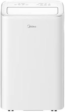 Midea Smart Inverter 10,000 BTU DOE Portable Air Conditioner, up to 450 sq ft. - 3-in-1 comfort- get cooling, dehumidification, and fan modes - White MAP10V1JWT-B
