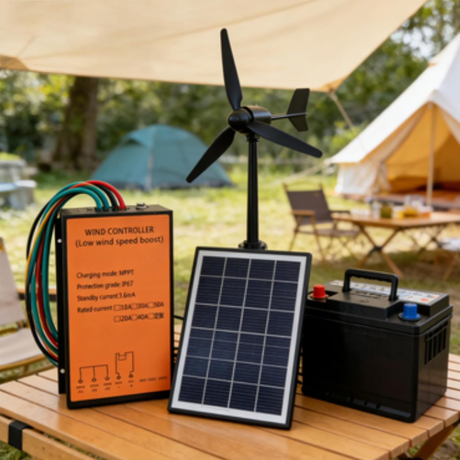 12V-220V Low Wind Speed Boost Wind Controller 1500W-3000W Wind Turbine Charge Controller, for AC DC Wind Turbine Generator,48V