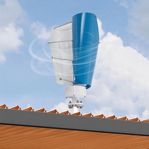 12000W Vertical Axis Wind Turbine Generator Kit - High Efficiency with Magnetic Levitation Technology for Marine & Home Use, Renewable Energy Solution for Off-Grid Power