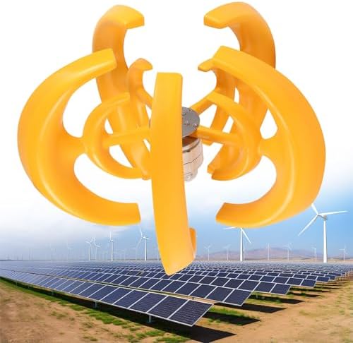 600W Wind Turbine Generator with Controller – High-Efficiency 12V/24V AC Permanent Magnet Windmill for Home Use, Renewable Energy Solution, White Color