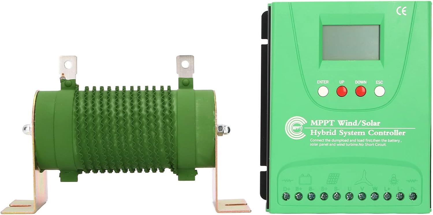 12V 24V Wind Solar Hybrid Charge Controller with LCD Display MPPT Boost Charge Wind Solar Controller (GPI1010K)