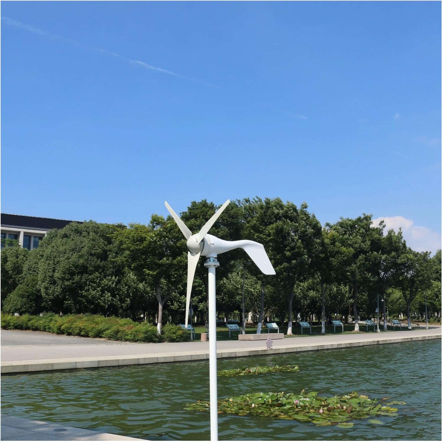 Wind Turbines, 400w 1.3m Start Up Three Phase AC 12v 24v 48v Wind Turbine Home Use Wind Turbine Free Energy(48V)