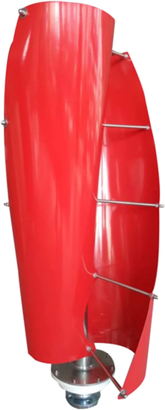 5000W 12V 24V 48V 2 Blades Aluminum Alloy Wind Turbine,with Controller Vertical Spiral Wind Vertical Turbine Generator for Home Farm Street Use