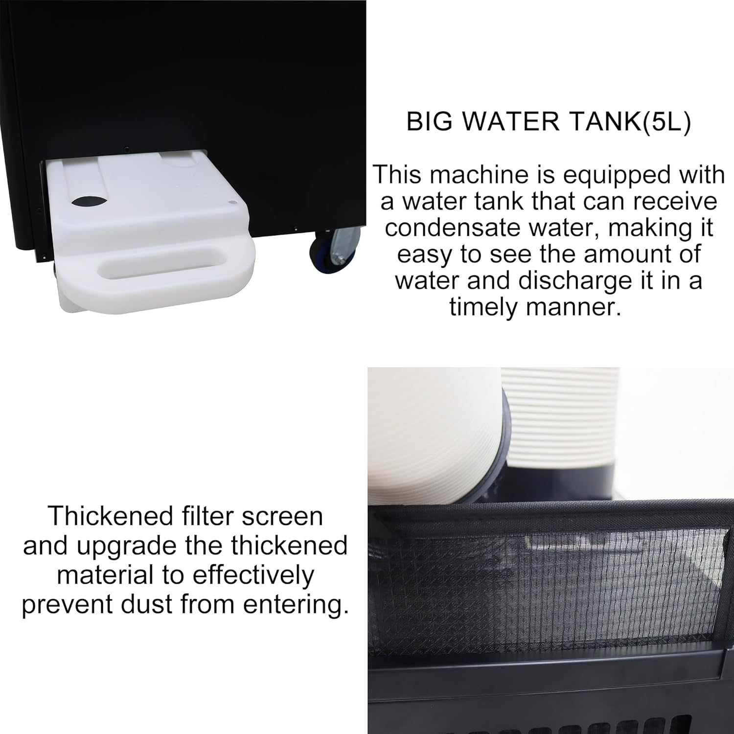 Industrial Air Conditioner Outdoor Indoor Spot Mobile Air Cooler 550m³/h Commercial Aircon with Two Outlet Tubes 220V