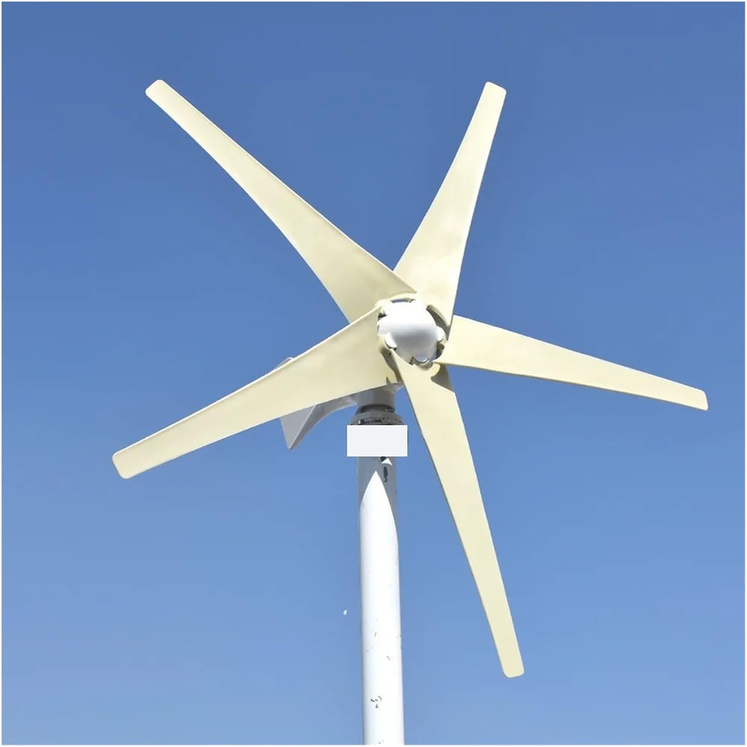 Wind Turbine Generator 3000W 5000W 7000W 12V 24V 48V 3 Blades Horizontal Wind Turbine Power Generator Windmill with MPPT Hybrid Charger Controller Industrial Energy(Mppt Control,48V_7000W)