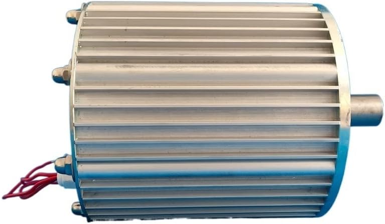 Wind Turbine, 10000W 20000W 30000W with Base Rare Earth Permanent Magnet Generator 24V 48V for DIY Horizontal Wind Turbine Generator(with Base,48V_10000W)