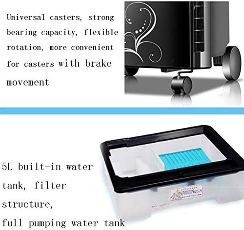 Portable Air Conditioner Fan Mobile Air Cooler Single Cold Air Conditioning Fan Refrigeration Air Fan Household Machinery Small Air Conditioner 750MM*360MM*230MM