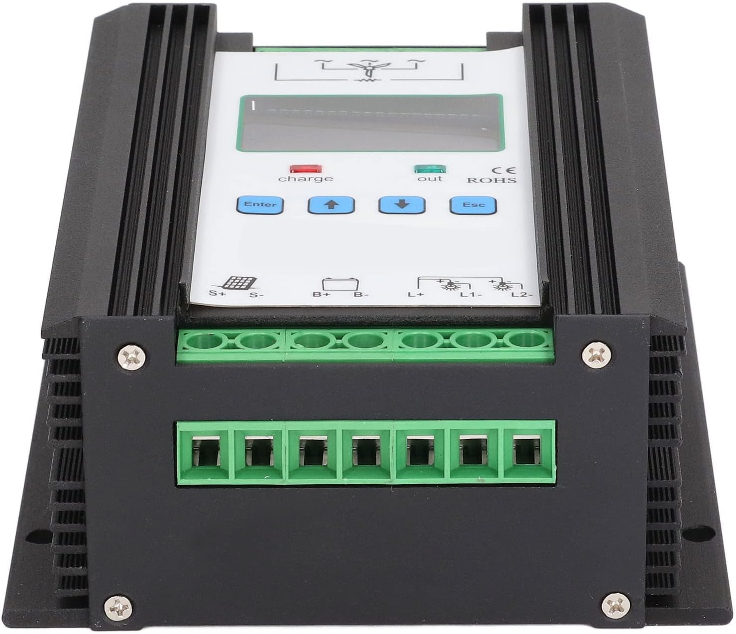 Wind Solar Controller, Digital nt Regulator, 12V 24V 600W PWM Charging with LCD Di, id Solar Wind System