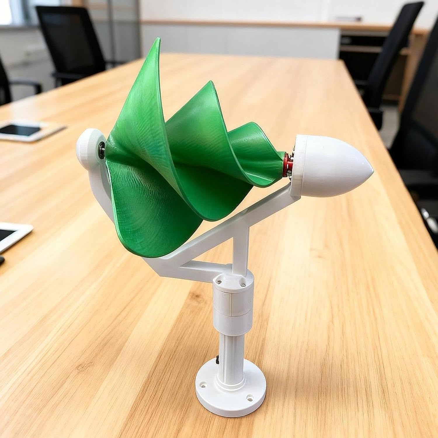 Spiral Wind Turbine Generator, High Efficiency Permanent Portable Direct Replace Three Phase Brushless, for Industrial, Green