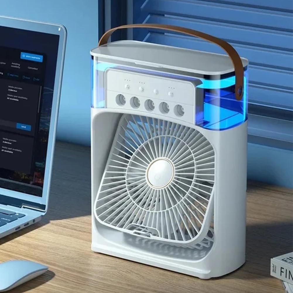 Portable Air Conditioners with Timer, Light, Dehumidify 3 Modes (Color:MJSMKT-01)