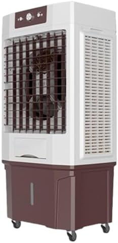 Evaporative Air Cooler, Portable Air Conditioner with Large Tank and 2 Ice Packs, Oscillation Swamp Cooler for Room Office