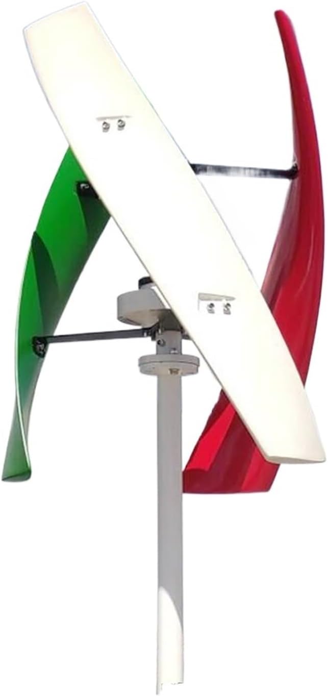Wind Turbines, Wind Power Turbine nerator 10KW 12V 24V 48V Home 10000W Vertical Axis Free Energry Alternator Windmill(White,48V_10KW)