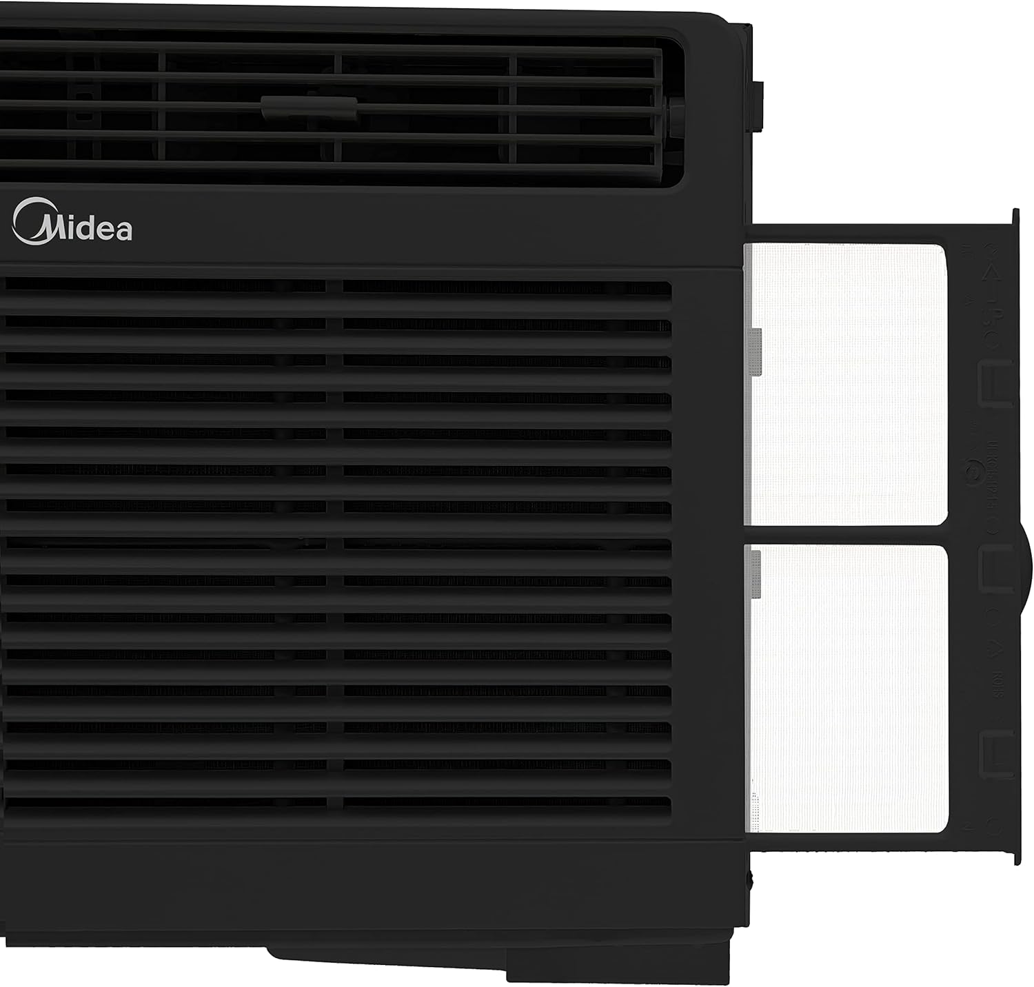 Midea 5,000 BTU 115V Mechanical Window Air Conditioner, Black (Renewed)