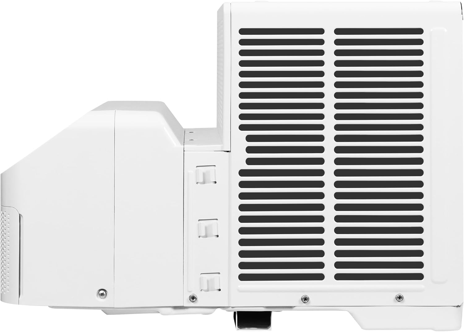 Hisense 8,000 BTU Smart Inverter Window Air Conditioner with Easy Install Bracket, Covers Up to 350 Sq Ft, Ultra-Slim Profile, 3 Fan Speeds, 700W, Smart controls, 4‑Way Air Direction - HLAW0825TW