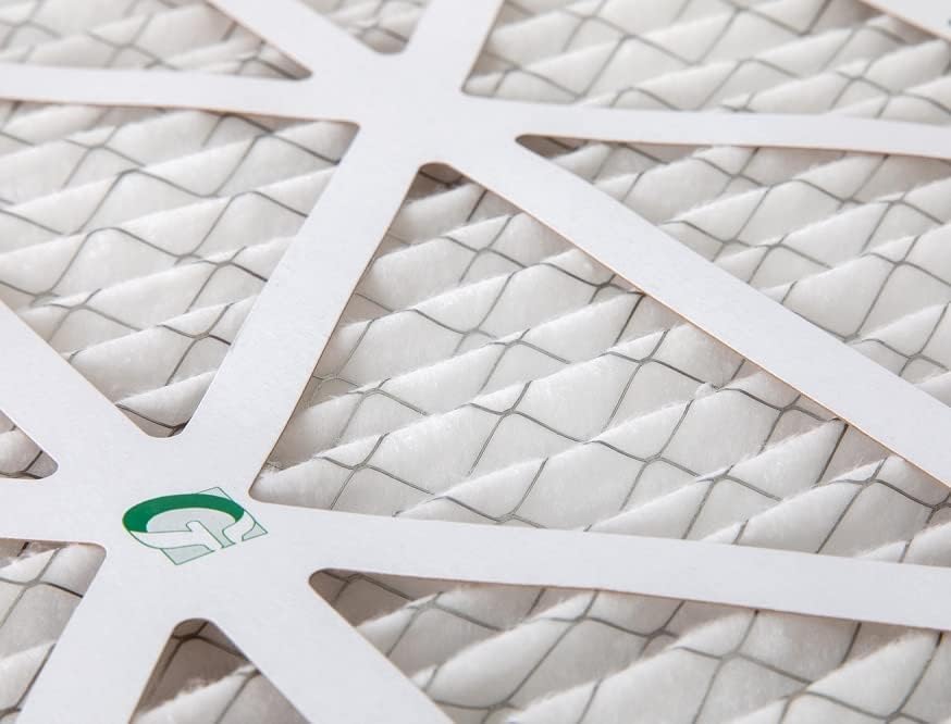 Glasfloss 16x20x1 MERV 10 AC & Furnace Air Filters. Box of 6. Actual Size: 15-1/2 x 19-1/2 x 7/8
