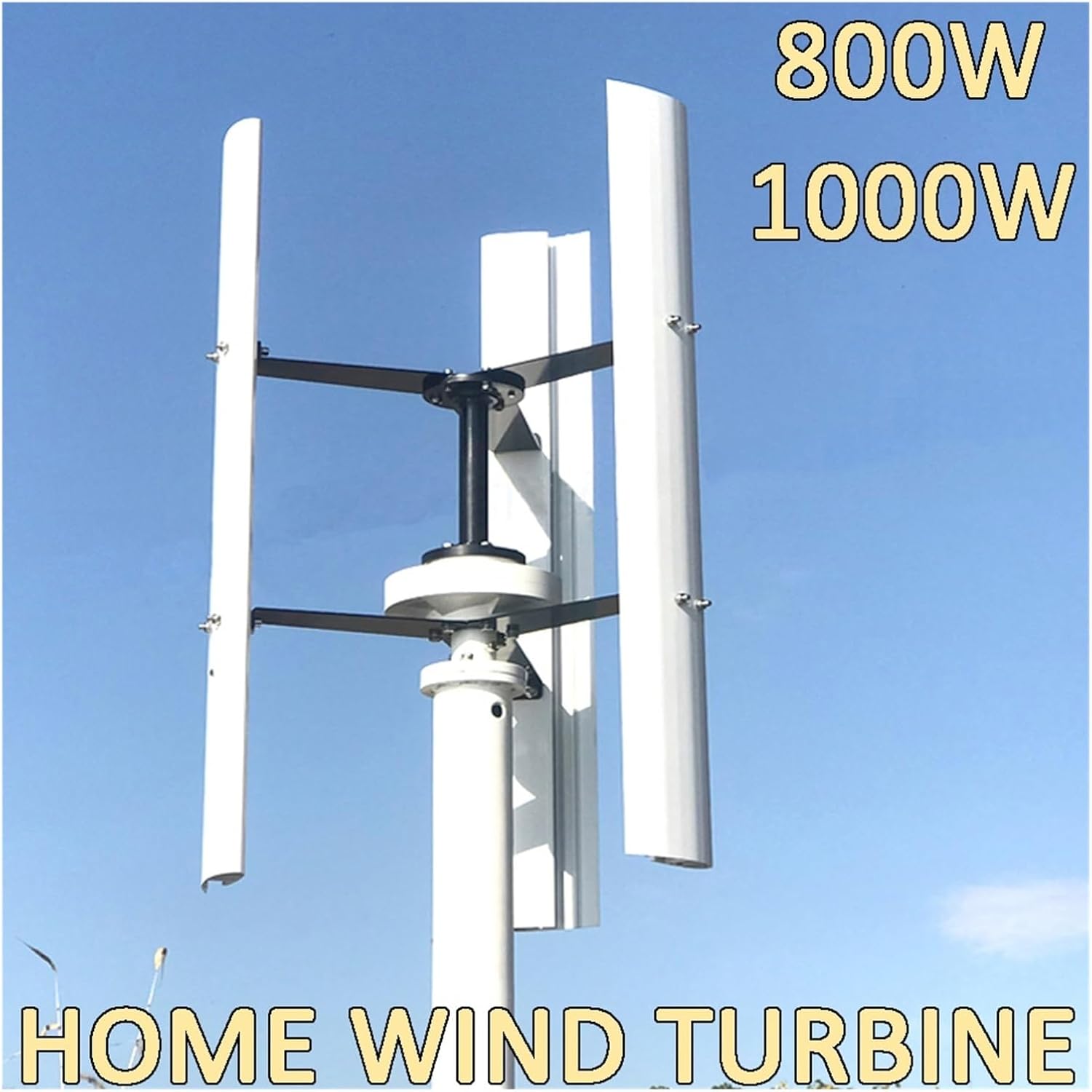 Wind Turbines, 800W 1KW 12V 24V 48V Free Energy Vertical Wind Power Turbine nerator for Home Farm Windmill(48V,1000W)