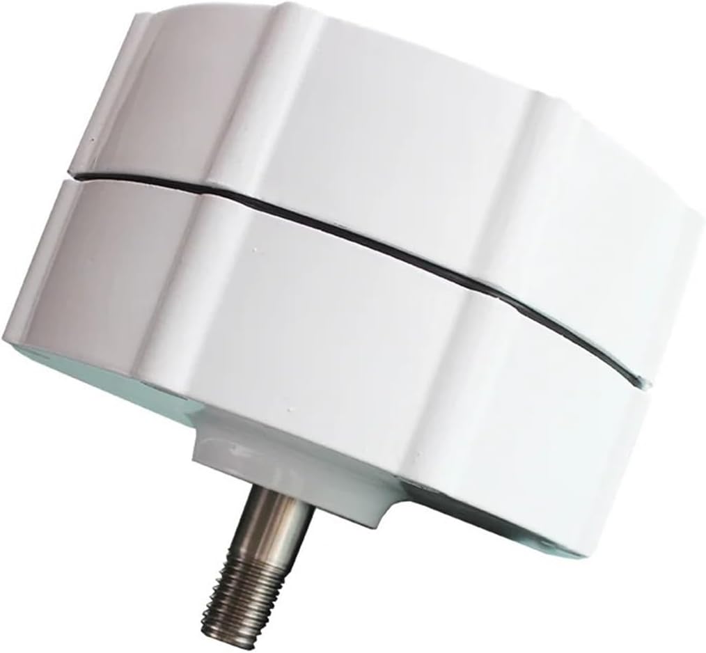 2000W Wind Turbine Generator 12V 24V 48V Low RPM Power Magnetic Water Turbine Hydro tor Industrial Energy(with Base,Double Shaft_12V)