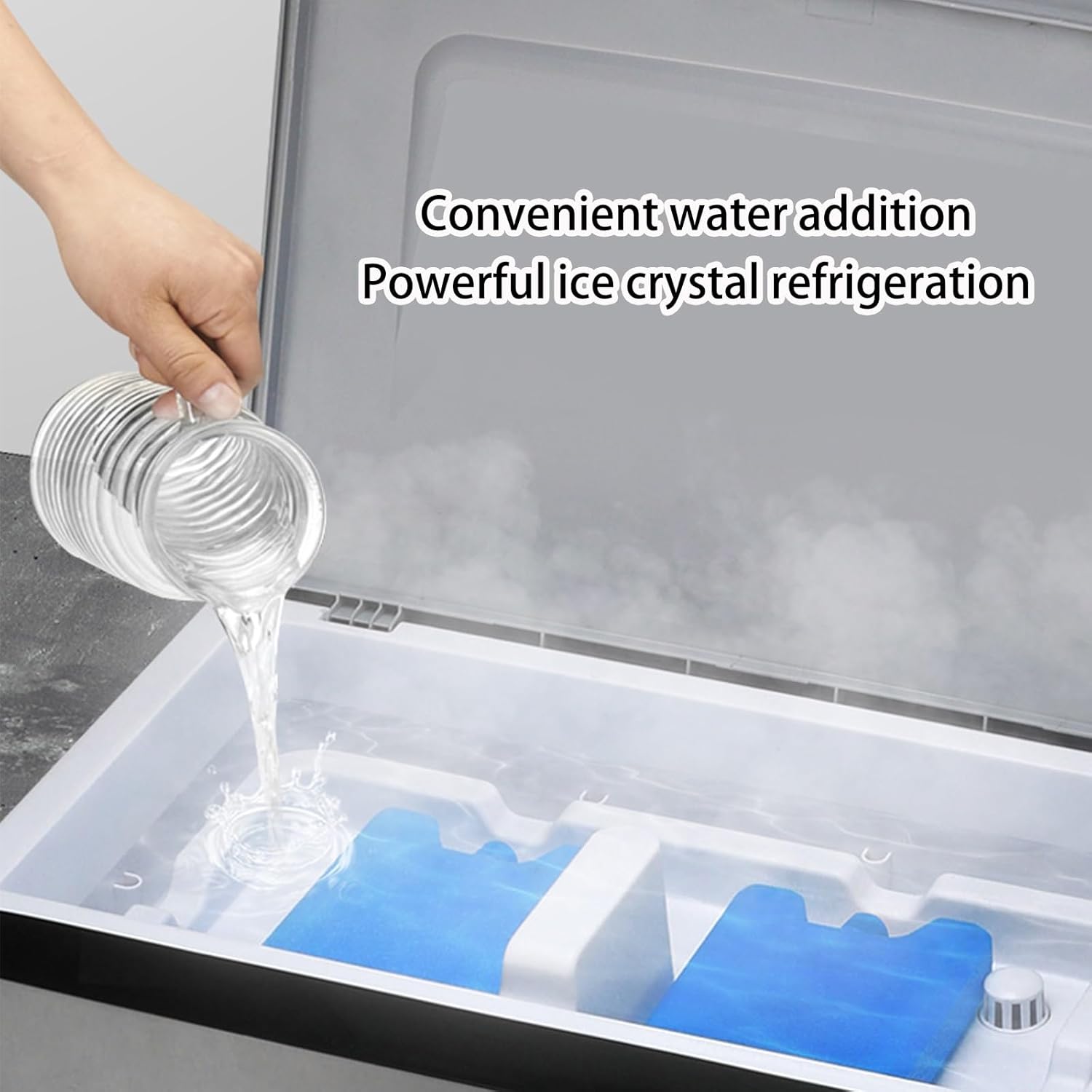 Evaporative Air Cooler, Water Tank, Swamp Cooler, Outdoor Use, for Commercial, Industrial, Garage, Portable Air Conditioner