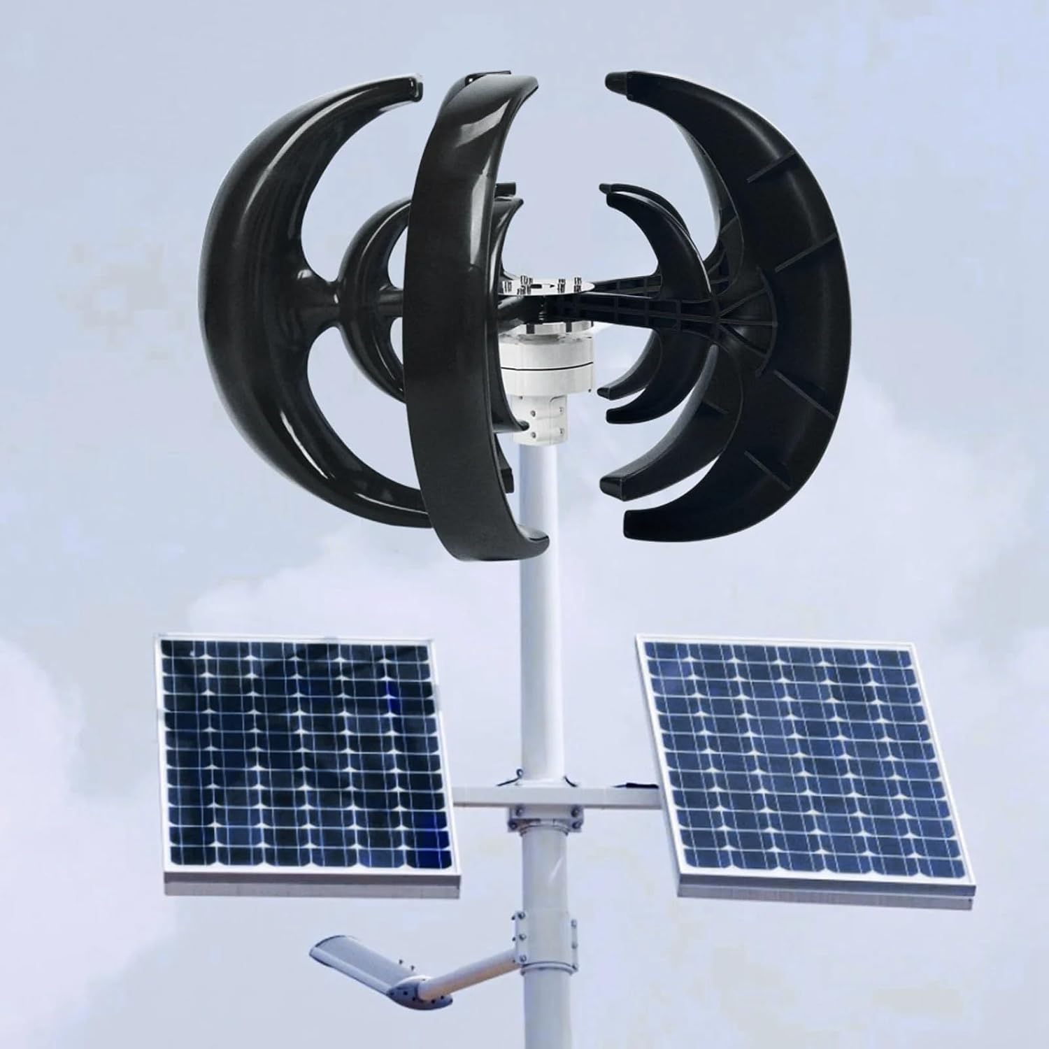 Wind Generator, 5 Blade Wind Lantern Type Generator Double Layer Power Components,Wind Turbine