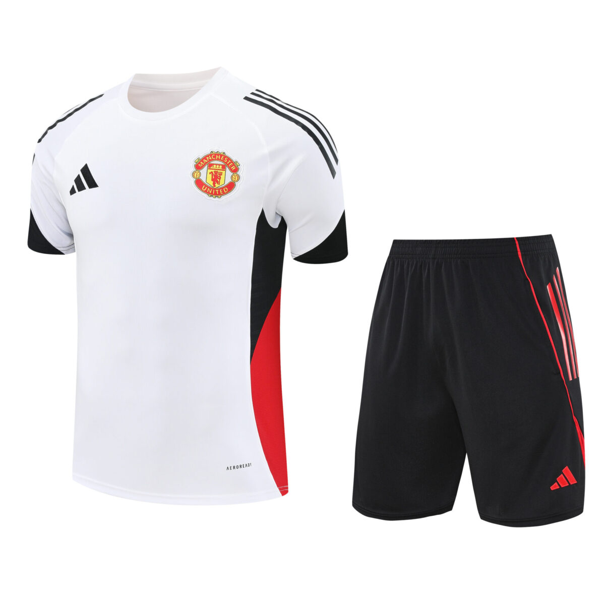 Conjunto de calentamiento Manchester United blanco 2 - NewNow