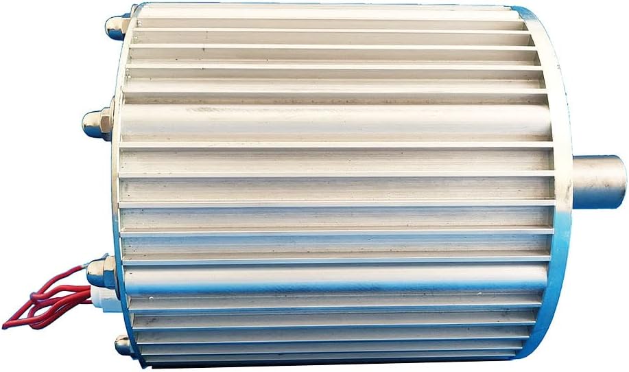 Wind Turbine, 1KW~10KW Low RPM Permanent Magnet Wind Turbine Generator 10000W 48V 96V Free Energy Generator Alternative Energy(with Base,12V_20KW)