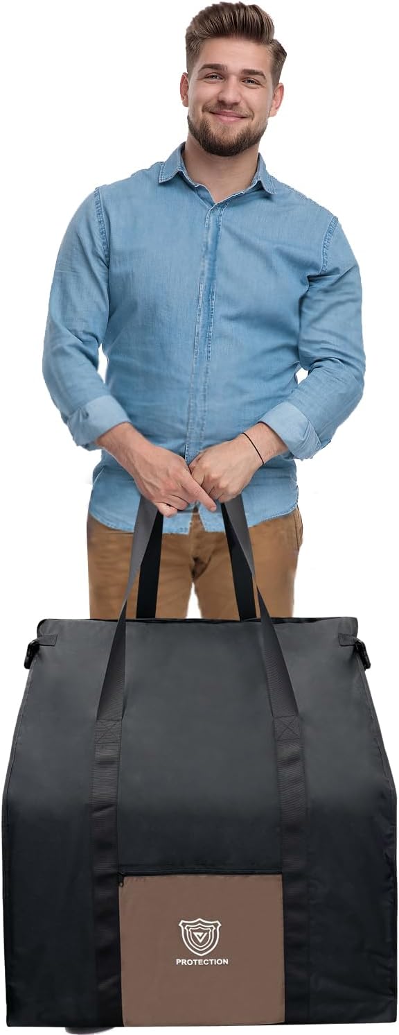 Faraday Bag for Large Generators and Electronics, Military-Grade RF Shielding For Computer Towers,Mobile Devices, EMP Protection Signal Isolation Anti-tracking Data Privacy