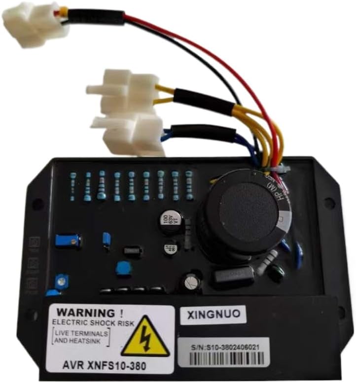 AVR XNFS10-380 7 WIRES 3 PLUGS THREE PHASE GENERATOR PART Compatible With