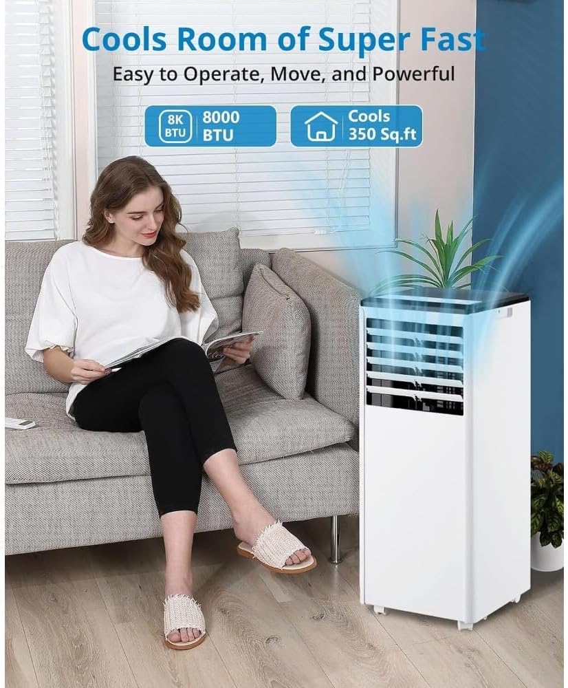 Portable Air Conditioners Portable AC Unit 4-in-1 Function 350 Sq.Ft