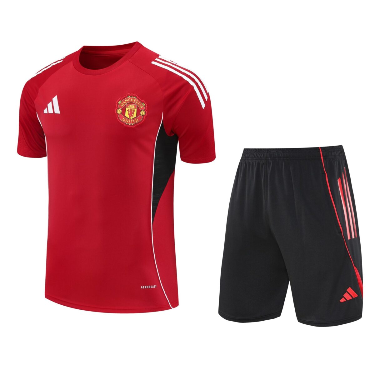 Conjunto de calentamiento Manchester United rojo 2 - NewNow