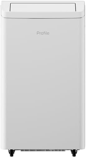 GE Profile PPHV10WWF 10,000 BTU Portable Air Conditioner for Medium Rooms up to 550 sq ft. (9,850 BTU SACC), 3-in-1 with Dehumidify, Fan, and Auto Evaporation, Included Window Installation Kit, White
