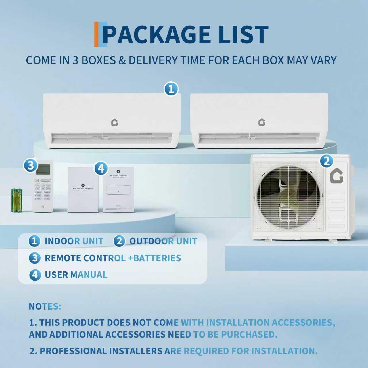 Air Conditioner 9k 12k BTU， SEER 24,WiFi， Energy Star，R454B