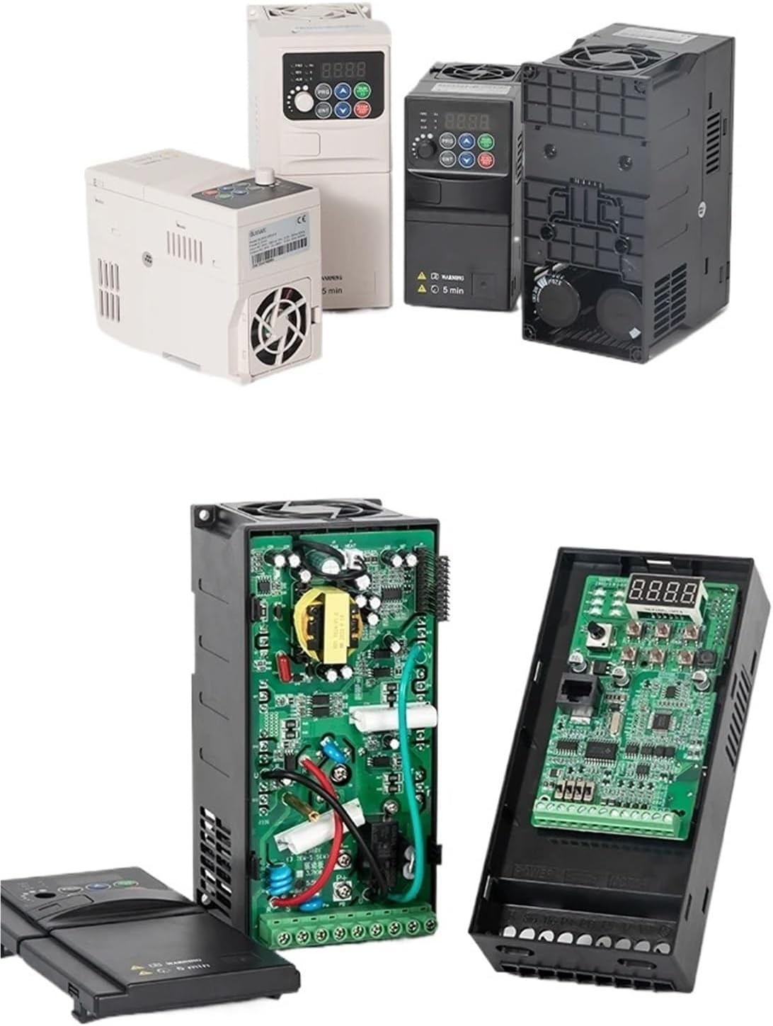 Solar Water Pump Controller Inverter Frequency Converter 0.75KW1.5KW2.2KW3.7KW5.5KW Single-Phase 220V Three-Phase 220v(Gold)