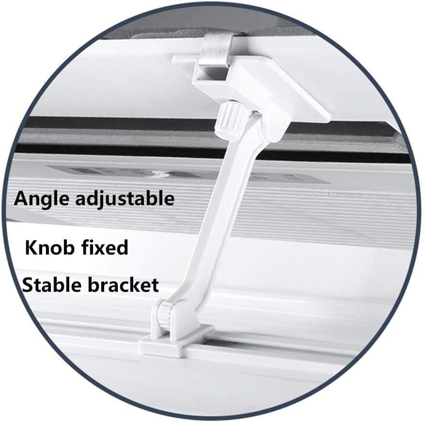 Air Conditioner Deflector for Central Ceiling Air Conditioning, Adjustable Angle, Easy Installation, Prevent Direct Air Blowing