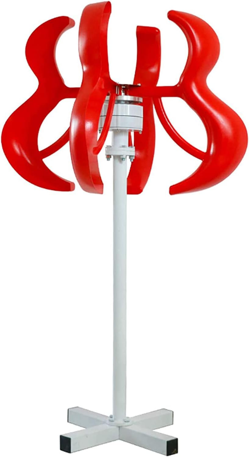 8000W 12V 24V 48V Wind Turbine Generator with Lantern Wind Turbine Generator Vertical Axis Charge for Home Use