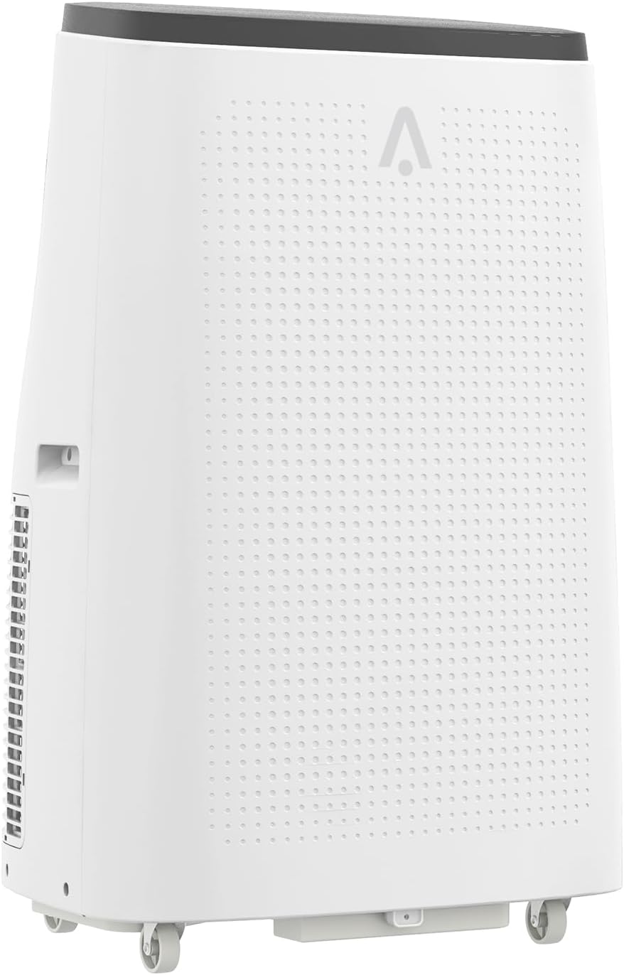 BLACK+WHITE 3-in-1 Portable AC 14000 BTU for Rooms 19–25 m², Portable Air Conditioner with Dehumidifier & Fan, Quiet Sleep Mode 