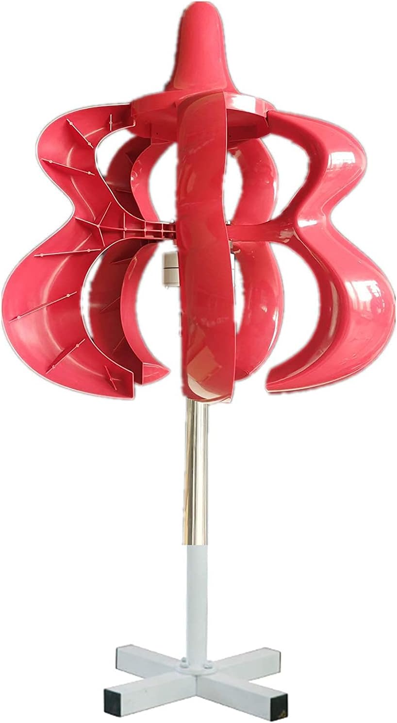 9000W Vertical Axis Wind Turbines Generator Lantern, 12V 24V 48V Motor Kit for Home Hybrids Streetlight Use Electromagnetic