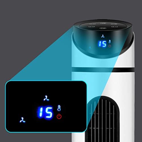Portable Air Conditioner Fan Tower Airconditoner Conditioner Portable Air Coolers Whit Remote Control 3 Fan Speed Unit Quiet Humidifier Misting Fan (White B) (White a)
